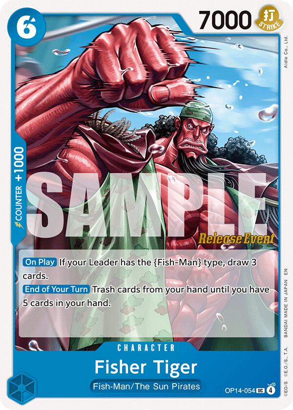 Fisher Tiger [The Azure Sea's Seven Release Event Cards] | Gamers Paradise