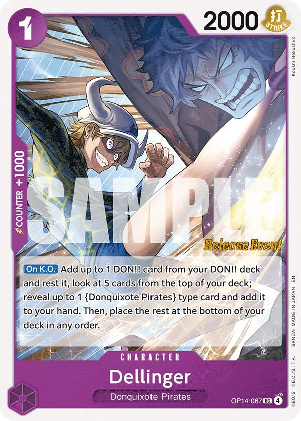 Dellinger [The Azure Sea's Seven Release Event Cards] | Gamers Paradise