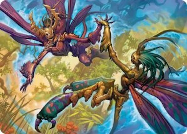 Illusion Spinners Art Card [Lorwyn Eclipsed Art Series] | Gamers Paradise