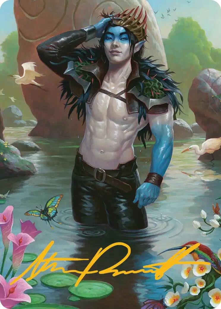 Oko, Lorwyn Liege Art Card (Gold-Stamped Signature) [Lorwyn Eclipsed Art Series] | Gamers Paradise