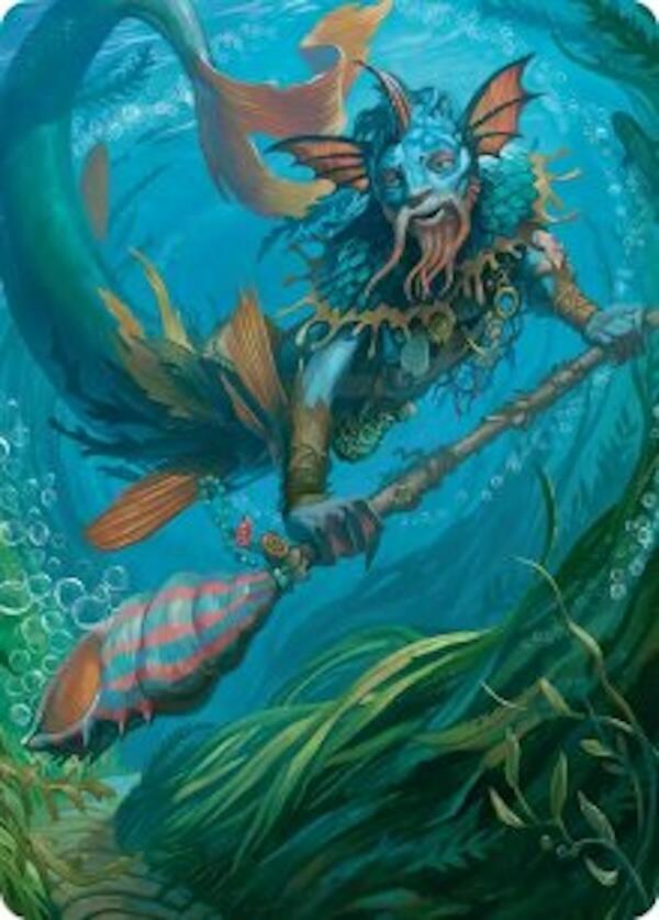 Sygg, Wanderwine Wisdom Art Card [Lorwyn Eclipsed Art Series] | Gamers Paradise