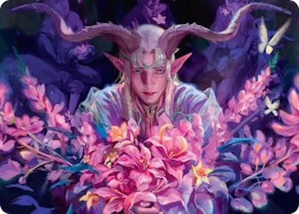 Dawnhand Eulogist Art Card [Lorwyn Eclipsed Art Series] | Gamers Paradise