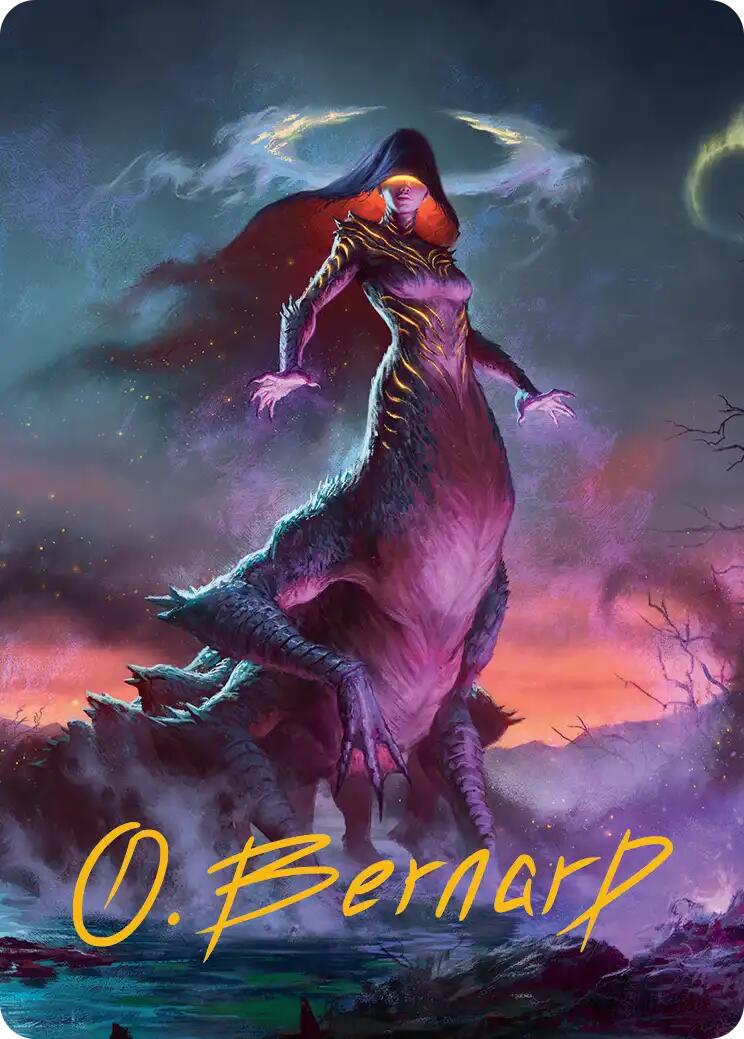 Moonshadow Art Card (Gold-Stamped Signature) [Lorwyn Eclipsed Art Series] | Gamers Paradise