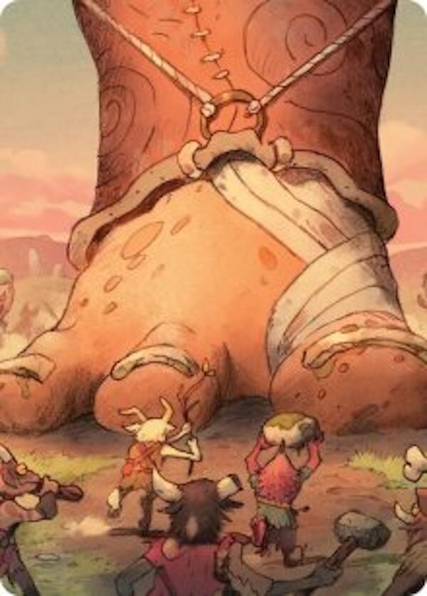 Meek Attack Art Card [Lorwyn Eclipsed Art Series] | Gamers Paradise