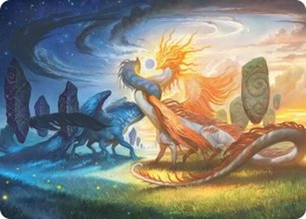 Celestial Reunion Art Card (19/54) [Lorwyn Eclipsed Art Series] | Gamers Paradise