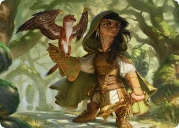 Crossroads Watcher Art Card [Lorwyn Eclipsed Art Series] | Gamers Paradise