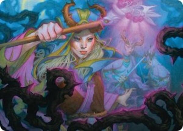 Stoic Grove-Guide Art Card [Lorwyn Eclipsed Art Series] | Gamers Paradise