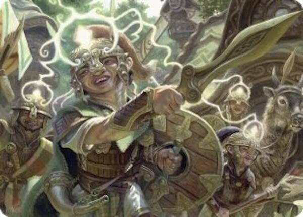 Thoughtweft Lieutenant Art Card [Lorwyn Eclipsed Art Series] | Gamers Paradise