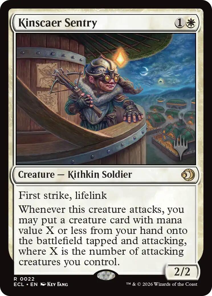 Kinscaer Sentry [Lorwyn Eclipsed Promos] | Gamers Paradise