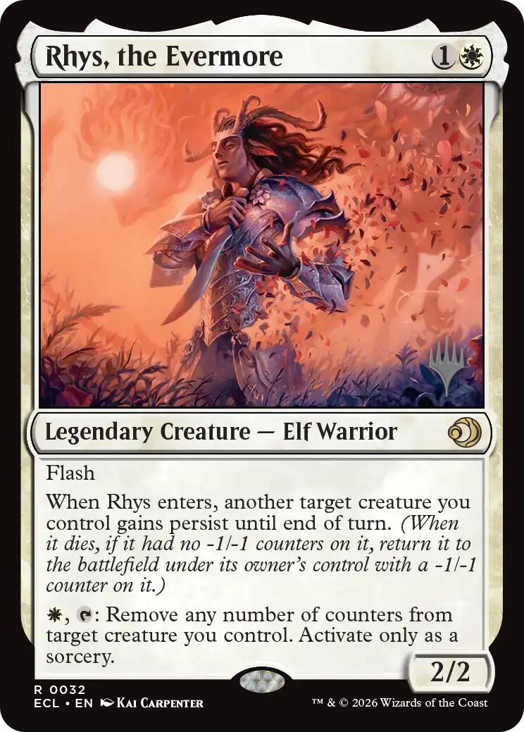Rhys, the Evermore [Lorwyn Eclipsed Promos] | Gamers Paradise