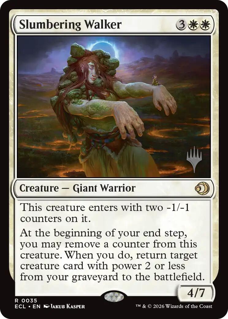 Slumbering Walker [Lorwyn Eclipsed Promos] | Gamers Paradise