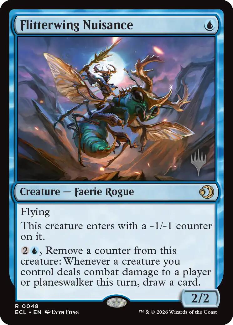 Flitterwing Nuisance [Lorwyn Eclipsed Promos] | Gamers Paradise