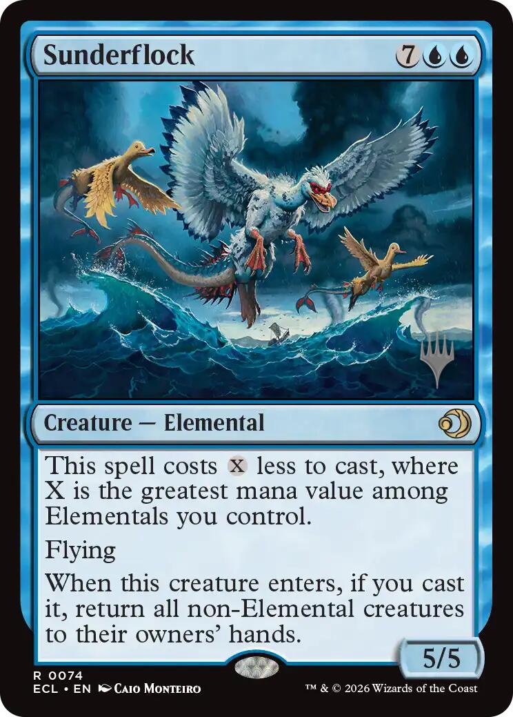 Sunderflock [Lorwyn Eclipsed Promos] | Gamers Paradise