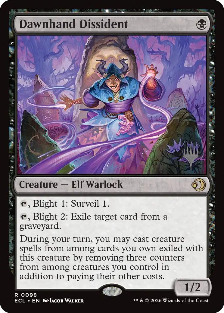 Dawnhand Dissident [Lorwyn Eclipsed Promos] | Gamers Paradise