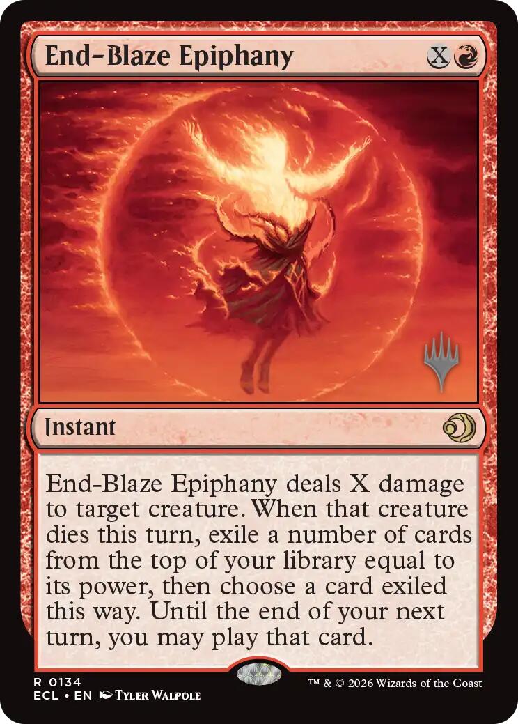 End-Blaze Epiphany [Lorwyn Eclipsed Promos] | Gamers Paradise