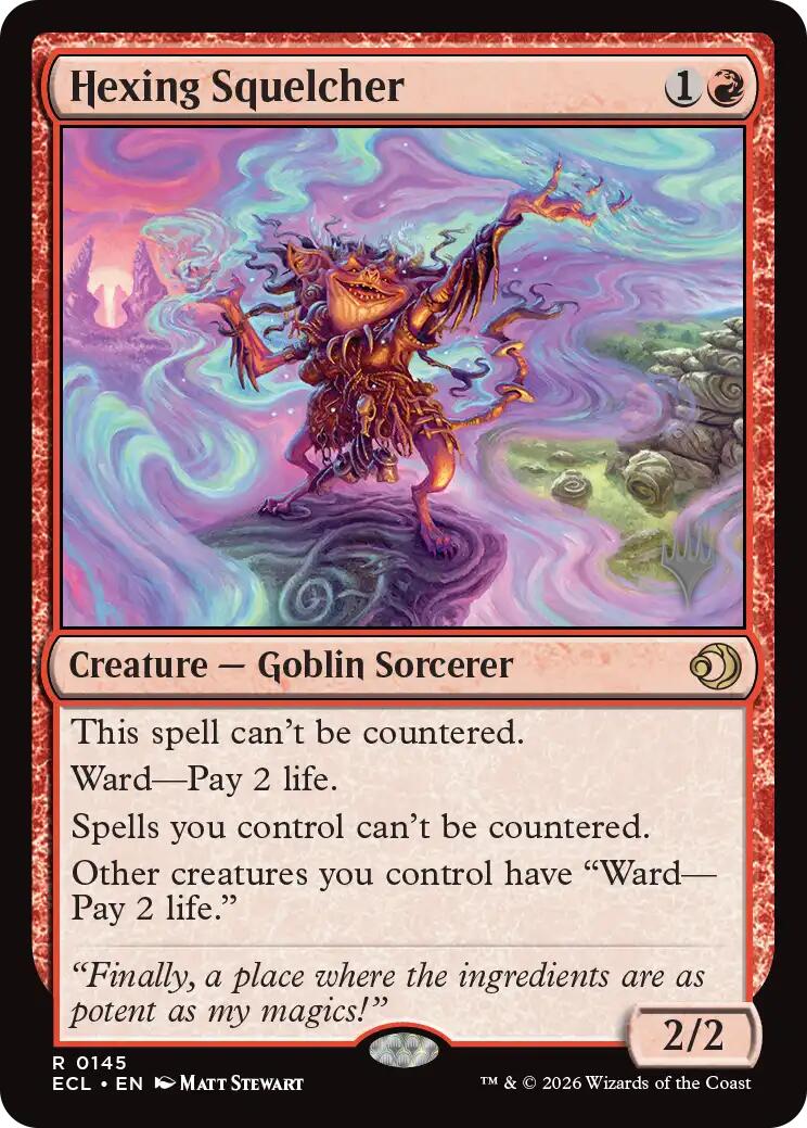 Hexing Squelcher [Lorwyn Eclipsed Promos] | Gamers Paradise