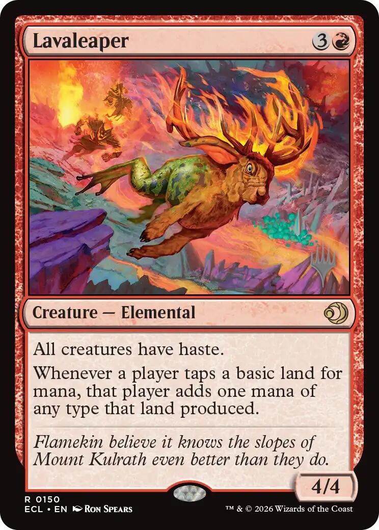 Lavaleaper [Lorwyn Eclipsed Promos] | Gamers Paradise