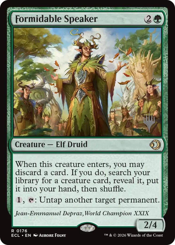 Formidable Speaker [Lorwyn Eclipsed Promos] | Gamers Paradise