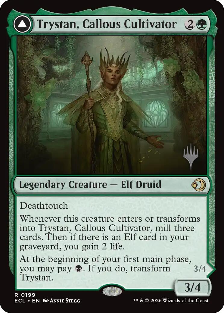 Trystan, Callous Cultivator [Lorwyn Eclipsed Promos] | Gamers Paradise