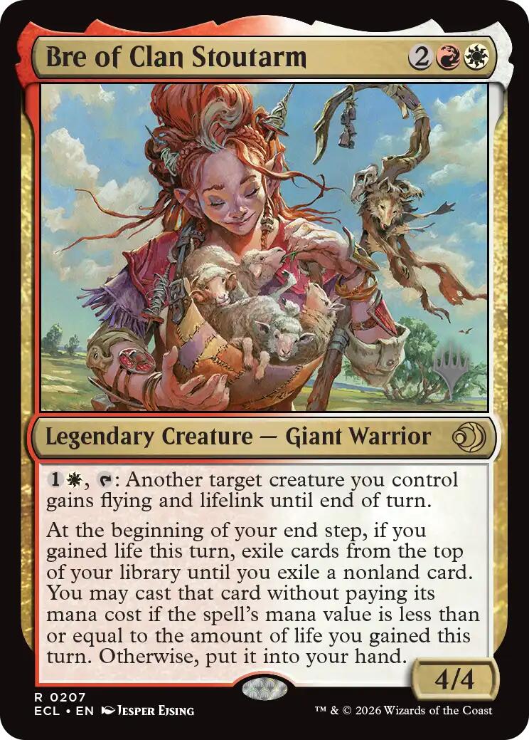 Bre of Clan Stoutarm [Lorwyn Eclipsed Promos] | Gamers Paradise