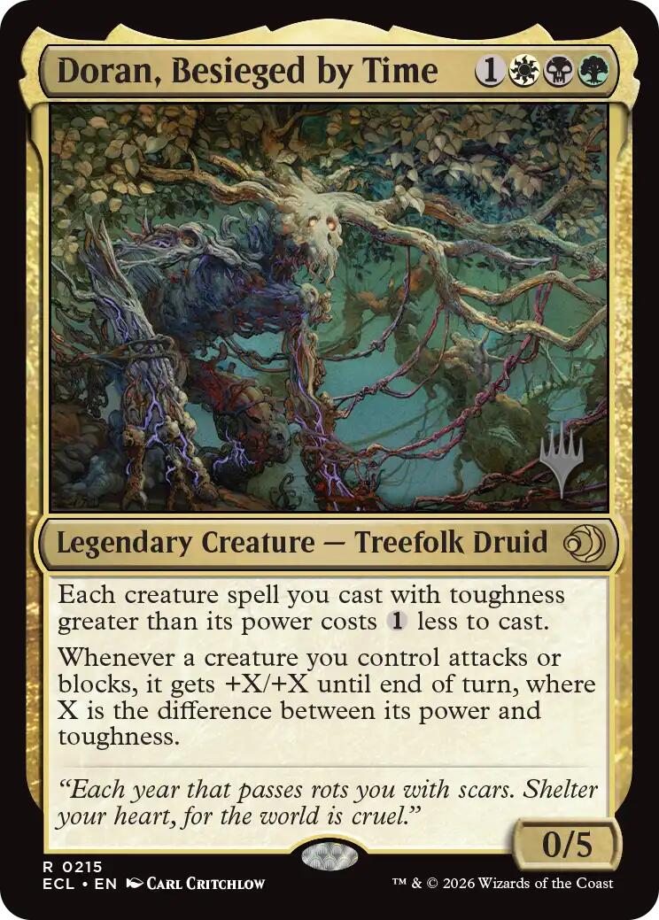 Doran, Besieged by Time [Lorwyn Eclipsed Promos] | Gamers Paradise