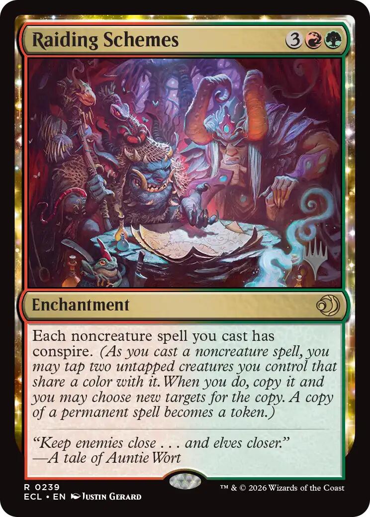 Raiding Schemes [Lorwyn Eclipsed Promos] | Gamers Paradise