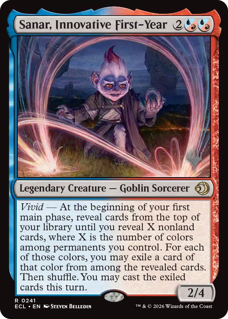 Sanar, Innovative First-Year [Lorwyn Eclipsed Promos] | Gamers Paradise