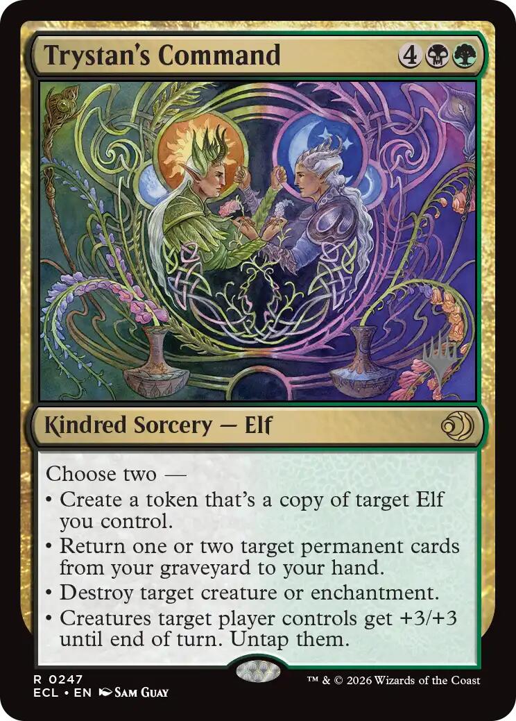 Trystan's Command [Lorwyn Eclipsed Promos] | Gamers Paradise
