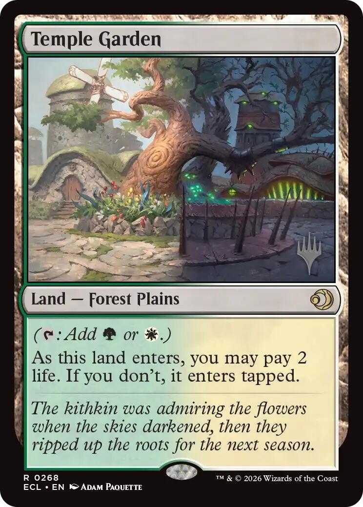 Temple Garden [Lorwyn Eclipsed Promos] | Gamers Paradise