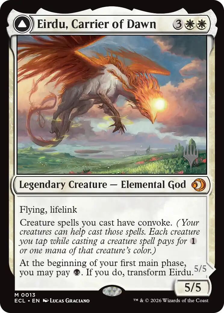 Eirdu, Carrier of Dawn [Lorwyn Eclipsed Promos] | Gamers Paradise
