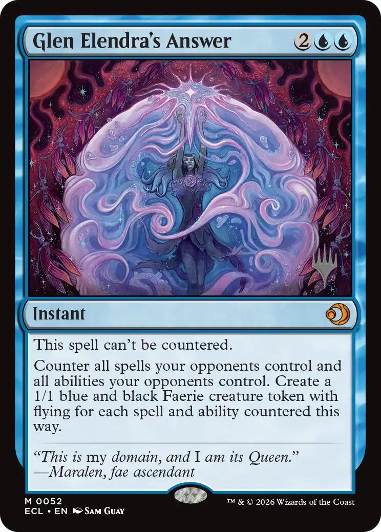 Glen Elendra's Answer [Lorwyn Eclipsed Promos] | Gamers Paradise