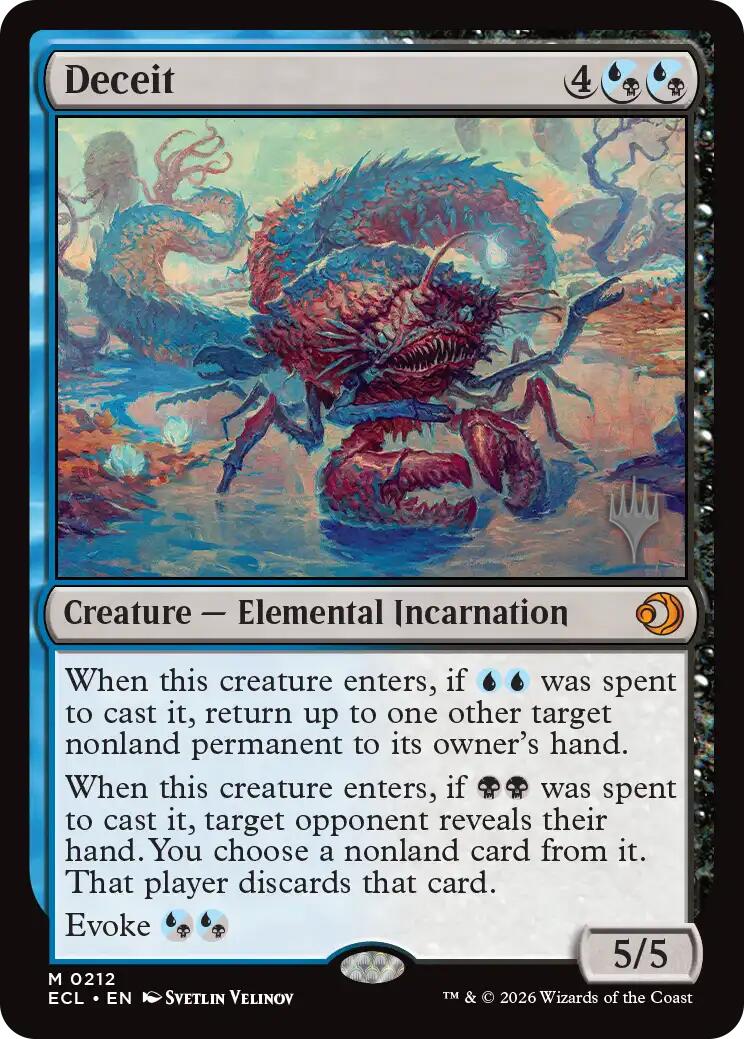 Deceit [Lorwyn Eclipsed Promos] | Gamers Paradise