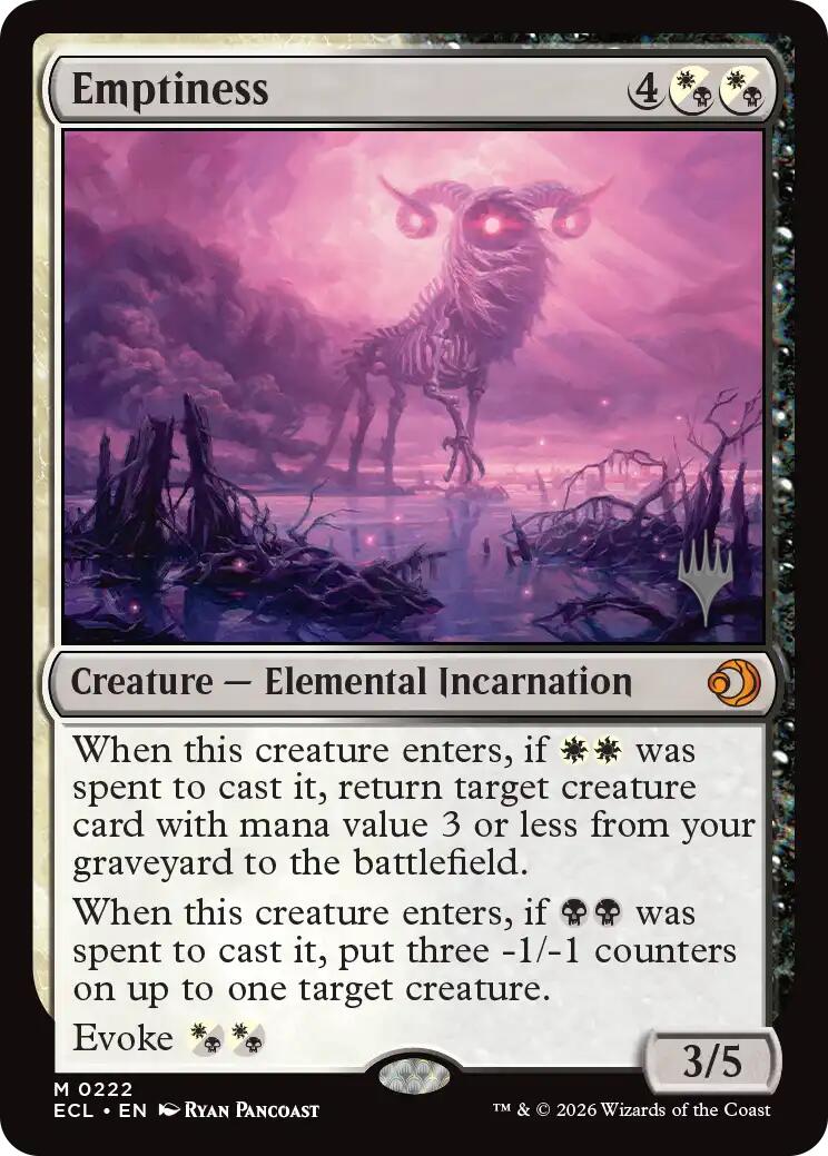 Emptiness [Lorwyn Eclipsed Promos] | Gamers Paradise