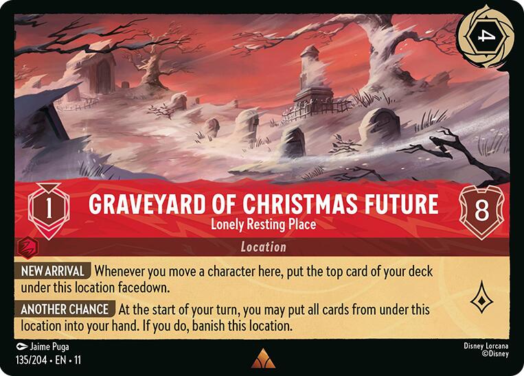 Graveyard of Christmas Future - Lonely Resting Place (135/204) [Winterspell] | Gamers Paradise