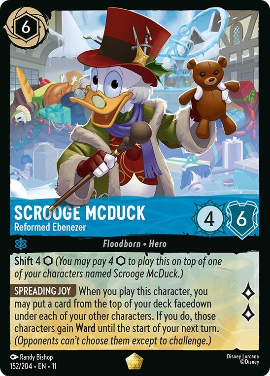 Scrooge McDuck - Reformed Ebenezer (152/204) [Winterspell] | Gamers Paradise