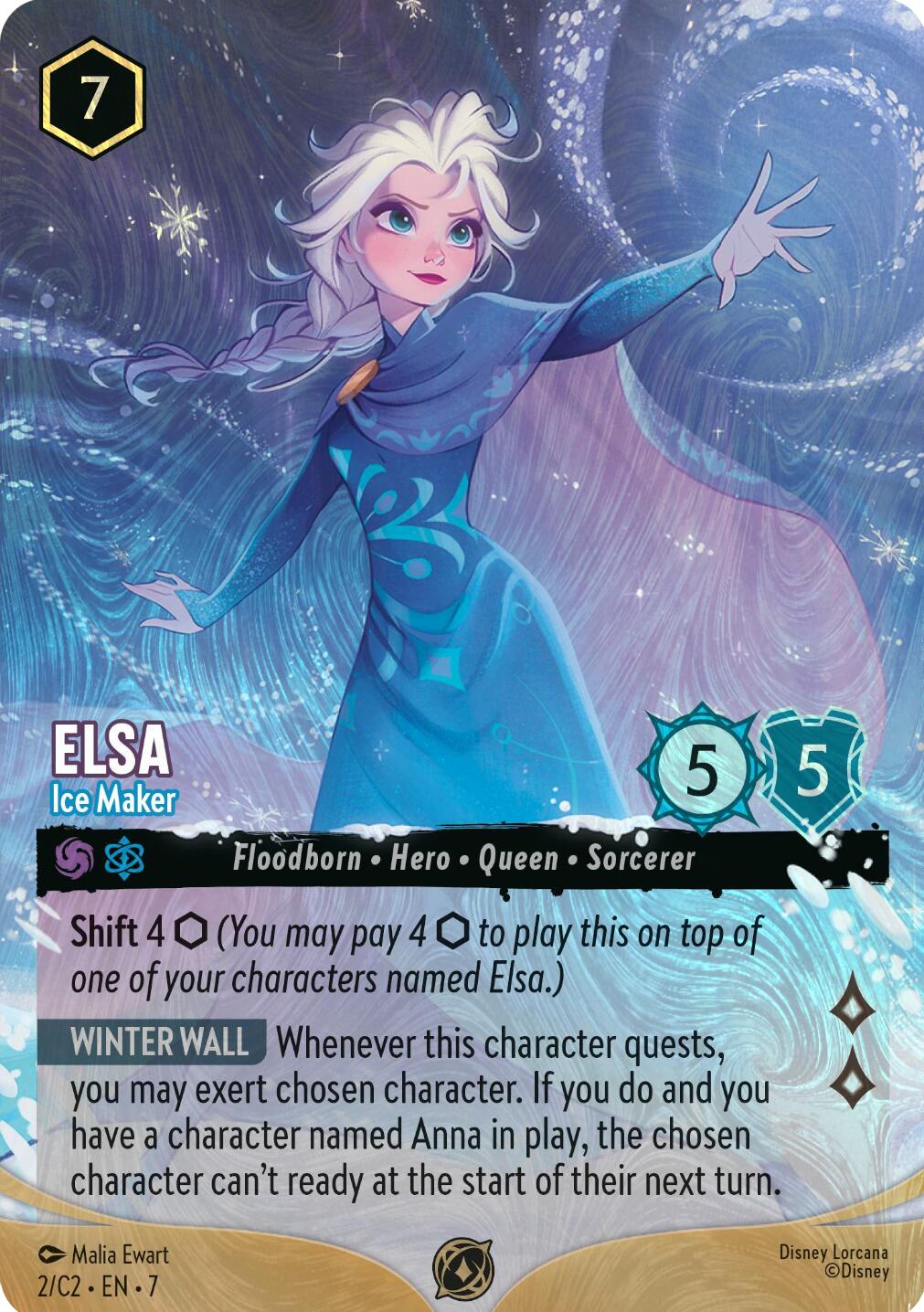 Elsa - Ice Maker (Foil) (2) [Promo Cards] | Gamers Paradise