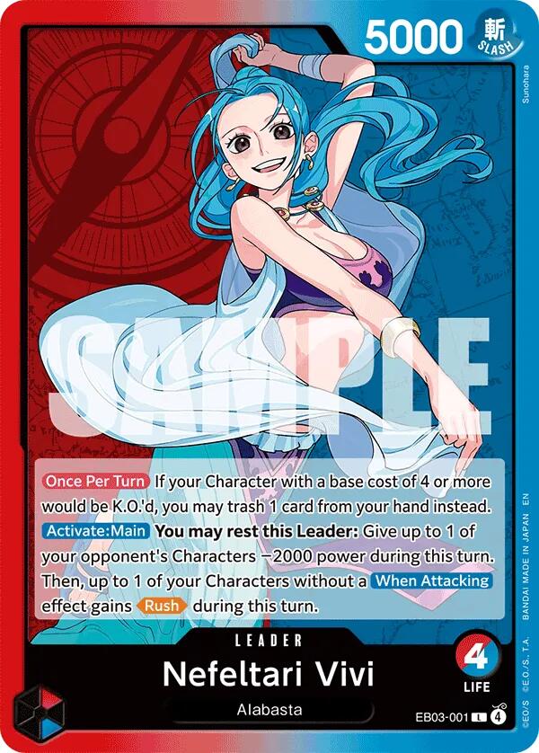 Nefeltari Vivi - 001 [Extra Booster: One Piece Heroines Edition] | Gamers Paradise