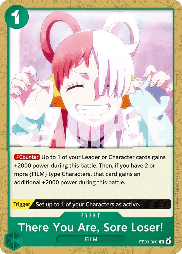 There You Are, Sore Loser! [Extra Booster: One Piece Heroines Edition] | Gamers Paradise