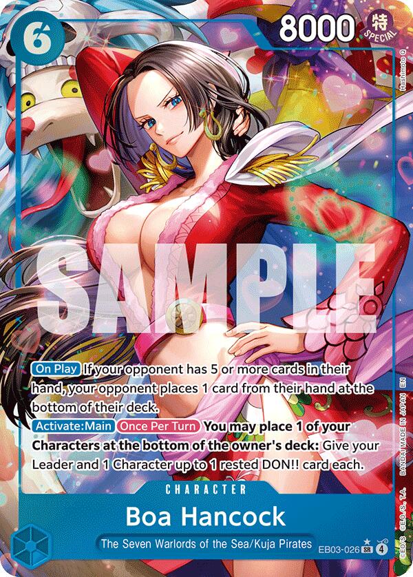 Boa Hancock (Alternate Art) [Extra Booster: One Piece Heroines Edition] | Gamers Paradise