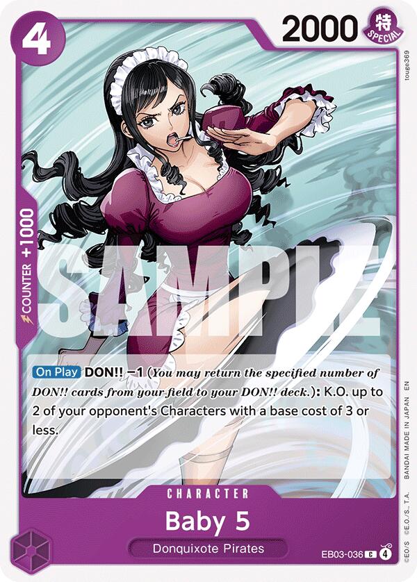 Baby 5 [Extra Booster: One Piece Heroines Edition] | Gamers Paradise