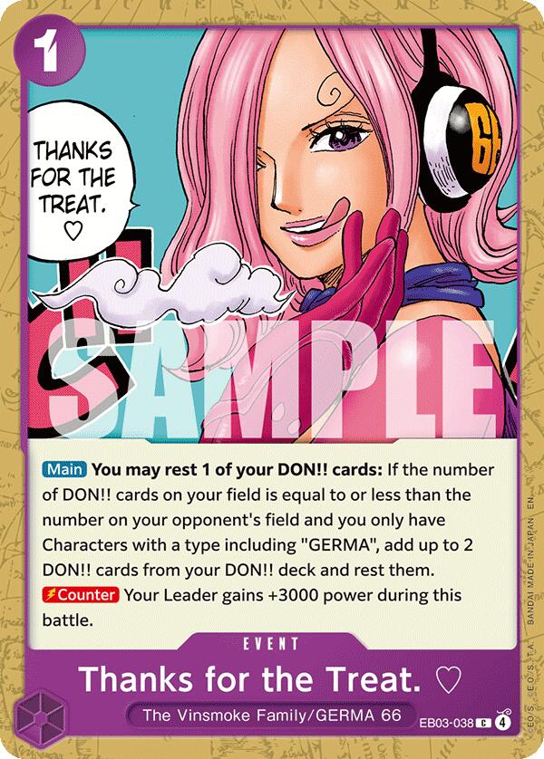 Thanks for the Treat. [Extra Booster: One Piece Heroines Edition] | Gamers Paradise