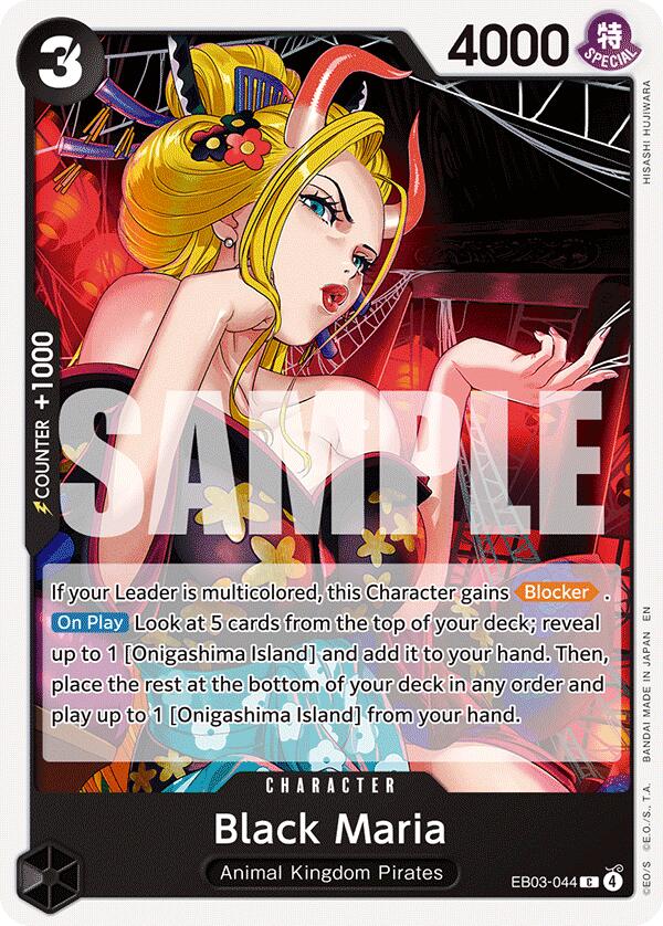 Black Maria [Extra Booster: One Piece Heroines Edition] | Gamers Paradise