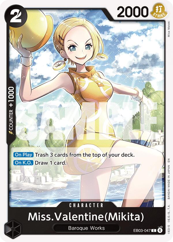 Miss.Valentine(Mikita) [Extra Booster: One Piece Heroines Edition] | Gamers Paradise