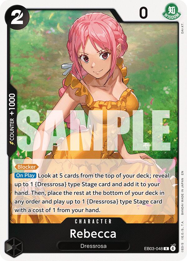 Rebecca [Extra Booster: One Piece Heroines Edition] | Gamers Paradise