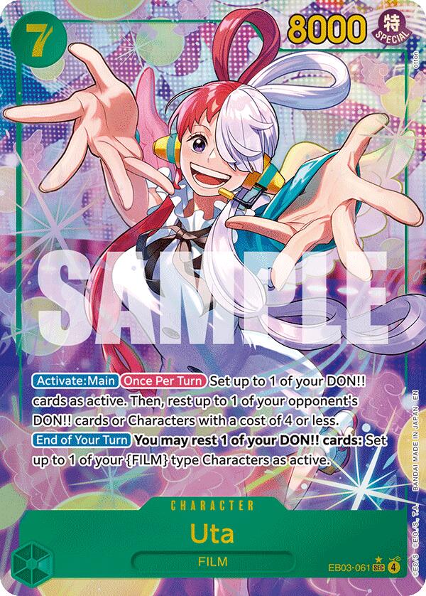 Uta (Alternate Art) [Extra Booster: One Piece Heroines Edition] | Gamers Paradise