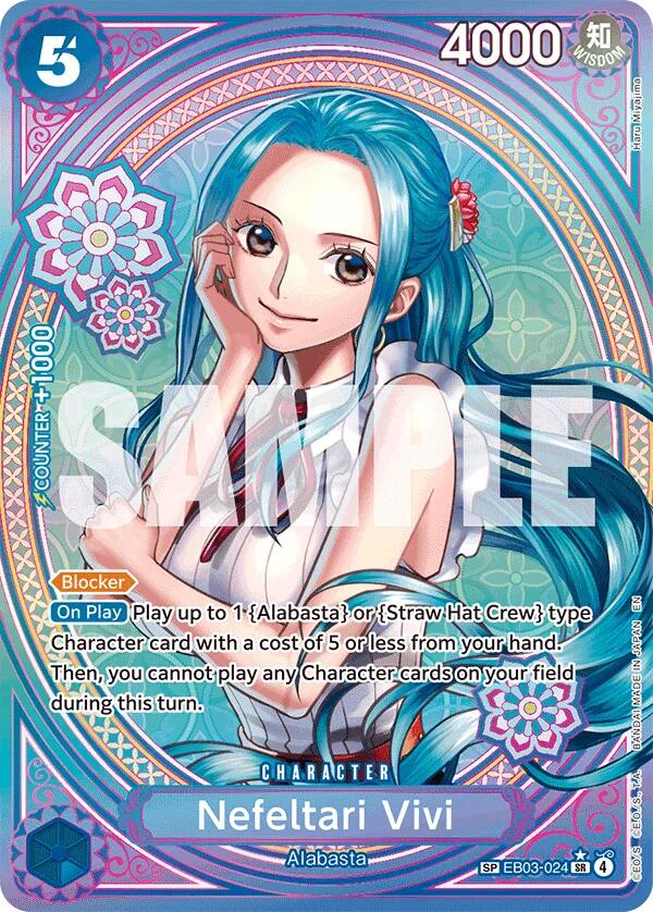 Nefeltari Vivi - 024 (SP) [Extra Booster: One Piece Heroines Edition] | Gamers Paradise