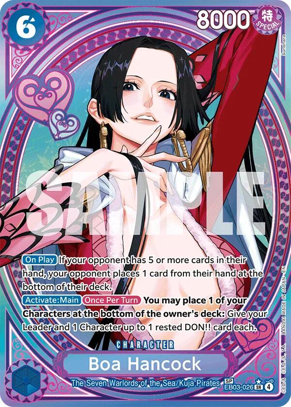 Boa Hancock (SP) [Extra Booster: One Piece Heroines Edition] | Gamers Paradise