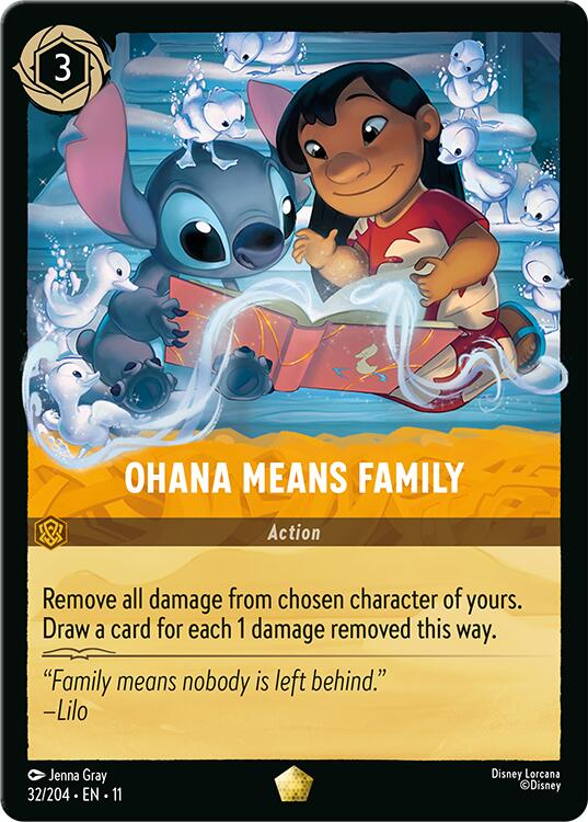 Ohana Means Family (32/204) [Winterspell] | Gamers Paradise