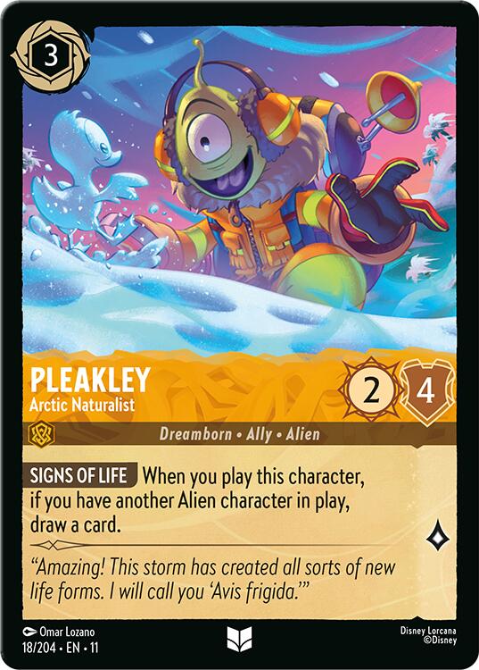Pleakley - Arctic Naturalist (18/204) [Winterspell] | Gamers Paradise