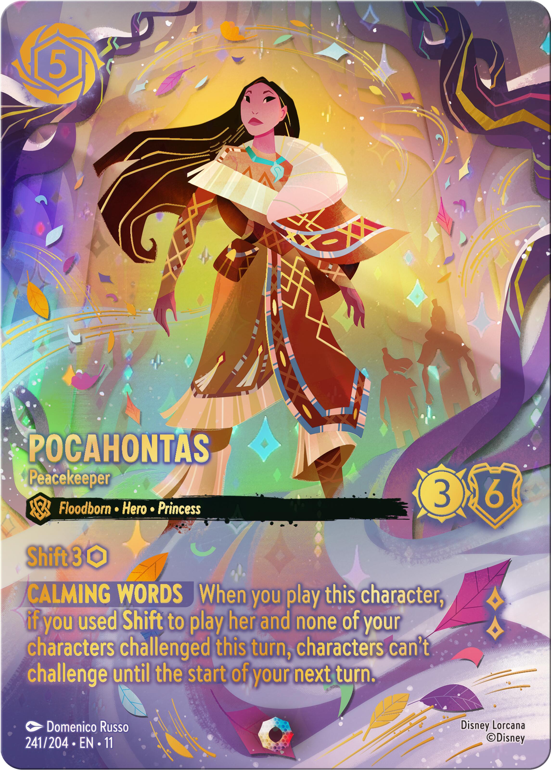 Pocahontas - Peacekeeper (Iconic) (241/204) [Winterspell] | Gamers Paradise